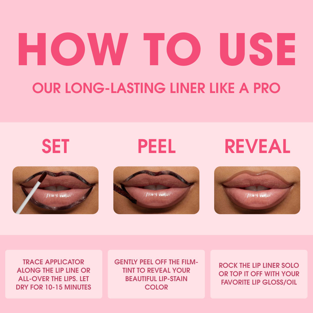 Peel Off Lip Liner Stain